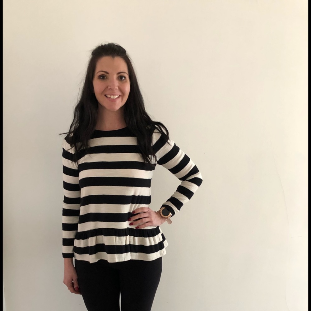 Loft Peplum Top